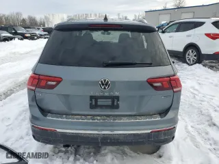 2022 Volkswagen Tiguan SE with VIN 3VV2B7AX5NM152997, listed as a Copart auction lot 46815335 with 24,666 mi miles and Salvage Title. Bid and sale history available at carsss.com. Image 6.