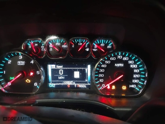 2018 GMC Sierra 1500 SLE with VIN 1GTV2MEC0JZ342278, listed as a IAAI auction lot 41347105 with 105,537 mi miles. Bid and sale history available at carsss.com. Image 7.