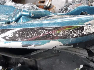 2025 Toyota Camry LE z VIN 4T1DAACK5SU506058, wystawiony jako IAAI lot #42147137 z przebiegiem Nie podano mil oraz . Historia ofert i sprzedaży dostępna na DreamBid. Obrazek 9.