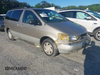2000 Toyota Sienna LE with VIN 4T3ZF13C1YU301224, listed as a IAAI auction lot 42176695 with 203,971 mi miles and . Bid and sale history available at DreamBid. Image 1.