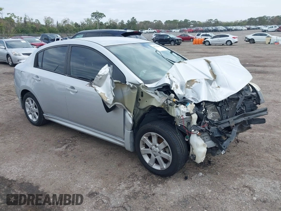 2010 Nissan Sentra S with VIN 3N1AB6AP5AL705798, listed as a IAAI auction lot 41738049 with 110,474 mi miles and . Bid and sale history available at DreamBid. Image 1.