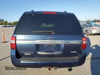 2015 Ford Expedition Max Platinum with VIN 1FMJK1MT5FEF43151, listed as a Copart auction lot 53131875 with 177,190 mi miles and Salvage title. Bid and sale history available at DreamBid. Image 6.