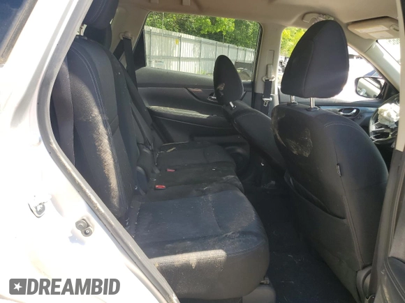 2017 Nissan Rogue SV z VIN KNMAT2MT1HP524868, wystawiony jako Copart lot #55828665 z przebiegiem 189 223 mil mil oraz Szkoda całkowita • Salvage title. Historia ofert i sprzedaży dostępna na DreamBid. Obrazek 11.