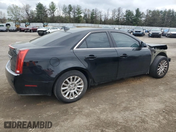 2013 Cadillac CTS Luxury with VIN 1G6DE5E50D0105781, listed as a Copart auction lot 50690754 with 162,896 mi miles and Salvage Title. Bid and sale history available at carsss.com. Image 3.