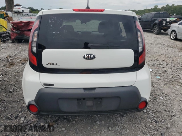 2016 Kia Soul with VIN KNDJN2A28G7340158, listed as a Copart auction lot 71067604 with 84,935 mi miles and Salvage Title. Bid and sale history available at carsss.com. Image 6.