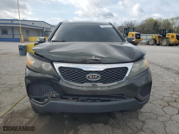 2011 Kia Sorento LX with VIN 5XYKT3A16BG149731, listed as a Copart auction lot 51851015 with 113,846 mi miles and Salvage Title. Bid and sale history available at carsss.com. Image 5.