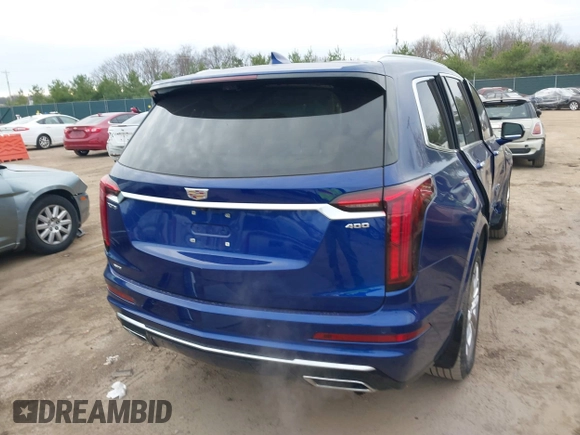 2023 Cadillac XT6 AWD Premium Luxury with VIN 1GYKPDRS2PZ126666, listed as a IAAI auction lot 40963833 with 23,535 mi miles and . Bid and sale history available at DreamBid. Image 4.