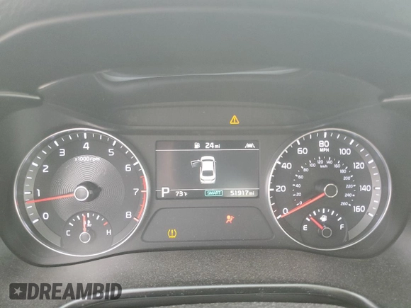 2019 Kia Forte EX with VIN 3KPF54AD4KE062273, listed as a Copart auction lot 53674945 with 51,917 mi miles and Salvage Title. Bid and sale history available at carsss.com. Image 9.