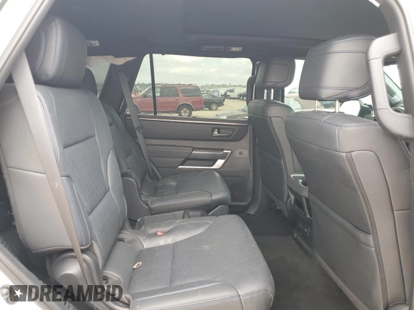 2024 Toyota Sequoia SR5 with VIN 7SVAAABA5RX021370, listed as a Copart auction lot 41857015 with 29,969 mi miles and Salvage Title. Bid and sale history available at carsss.com. Image 11.