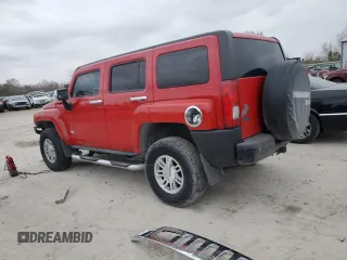 2006 Hummer H3 with VIN 5GTDN136368326659, listed as a Copart auction lot 80970214 with 197,305 mi miles and Salvage Title. Bid and sale history available at DreamBid. Image 2.