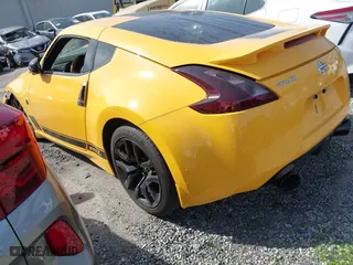 2018 Nissan 370Z Coupe Sport Tech with VIN JN1AZ4EH7JM571742, listed as a IAAI auction lot 41241303 with 45,126 mi miles. Bid and sale history available at carsss.com. Image 3.