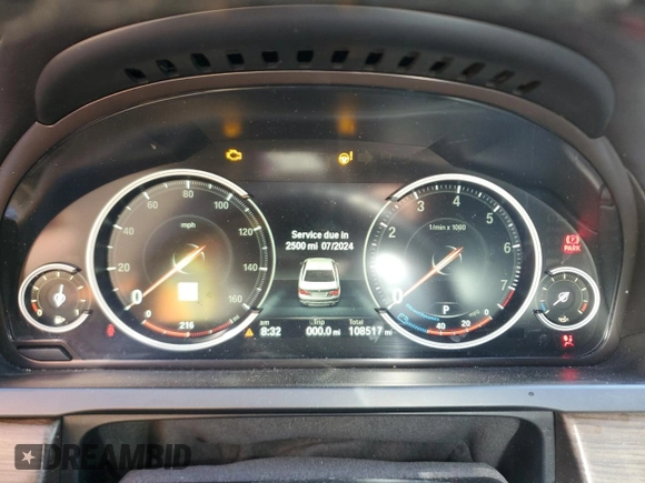 2015 BMW 7 Series 750i с VIN WBAYA8C52FD825851, выставлен на аукционе Copart как лот 45842584 с пробегом 108 517 миль миль и . История ставок и продаж доступна на DreamBid. Изображение 9.