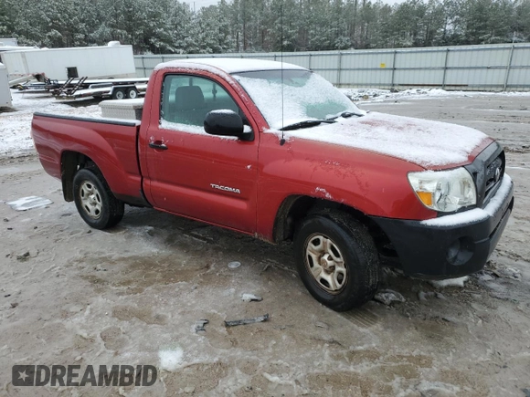 2006 Toyota Tacoma with VIN 5TENX22N06Z147613, listed as a Copart auction lot 44685595 with 176,986 mi miles and Salvage Title. Bid and sale history available at carsss.com. Image 4.