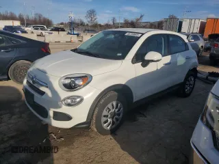 2016 FIAT 500X Pop z VIN ZFBCFXAT5GP497144, wystawiony jako Copart lot #46789605 z przebiegiem 131 939 mil mil oraz Szkoda całkowita • Salvage title. Historia ofert i sprzedaży dostępna na DreamBid. Obrazek 1.