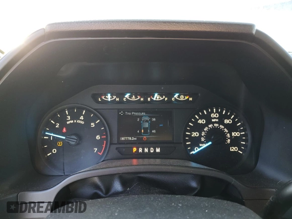 2018 Ford F-150 XL with VIN 1FTEW1EG4JFC11412, listed as a Copart auction lot 42422455 with 87,778 mi miles and Salvage Title. Bid and sale history available at carsss.com. Image 9.