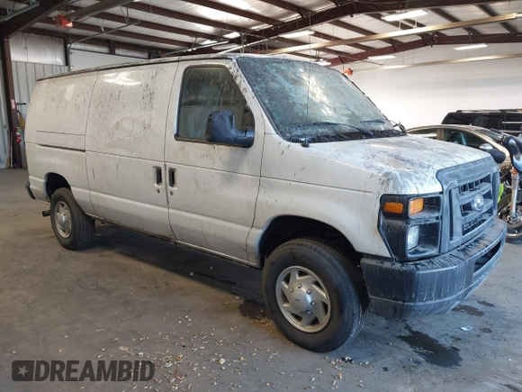 2014 Ford Econoline Cargo Super Duty Commercial with VIN 1FTSE3EL0EDA44921, listed as a IAAI auction lot 41544250 with 45,722 mi miles and . Bid and sale history available at DreamBid. Image 1.