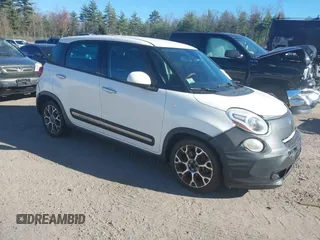 2014 FIAT 500L Trekking with VIN ZFBCFADH4EZ008478, listed as a IAAI auction lot 40806755 with 139,166 mi miles and . Bid and sale history available at DreamBid. Image 1.