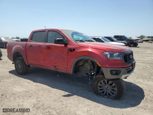 2020 Ford Ranger XL with VIN 1FTER4EH5LLA56312, listed as a Copart auction lot 52310865 with 49,435 mi miles and Salvage Title. Bid and sale history available at carsss.com. Image 4.