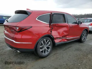 2022 Acura MDX Technology with VIN 5J8YD9H44NL002070, listed as a Copart auction lot 43171615 with 48,630 mi miles and Salvage title. Bid and sale history available at DreamBid. Image 3.