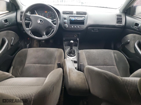 2005 Honda Civic Cpe VP with VIN 1HGEM21105L017448, listed as a Copart auction lot 78865904 with 351,720 mi miles and Non Repairable. Bid and sale history available at carsss.com. Image 8.