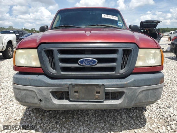 2004 Ford Ranger XL with VIN 1FTYR10D74PB06525, listed as a Copart auction lot 65062954 with 366,740 mi miles and Salvage Title. Bid and sale history available at carsss.com. Image 5.