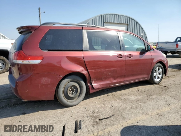 2011 Toyota Sienna LE AAS with VIN 5TDKK3DC3BS034703, listed as a Copart auction lot 52308735 with 189,822 mi miles and Salvage Title. Bid and sale history available at DreamBid. Image 3.