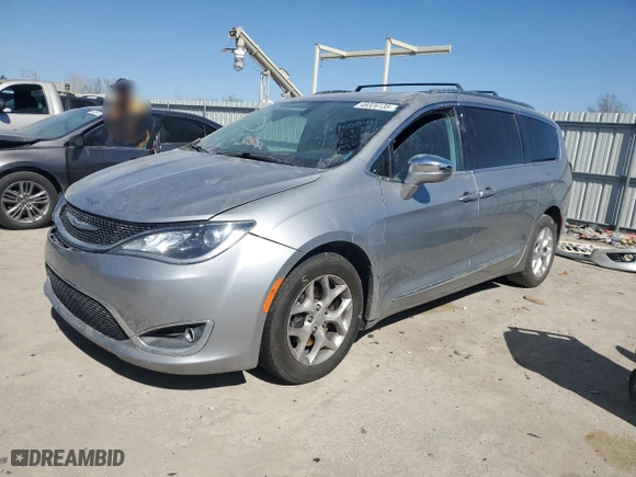 2020 Chrysler Pacifica Limited with VIN 2C4RC1GG4LR284721, listed as a Copart auction lot 48326135 with 99,463 mi miles and Salvage Title. Bid and sale history available at carsss.com. Image 1.