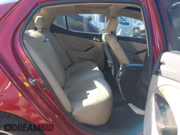 2011 Kia Optima EX with VIN KNAGN4A74B5076875, listed as a IAAI auction lot 42009937 with 190,484 mi miles and . Bid and sale history available at carsss.com. Image 8.