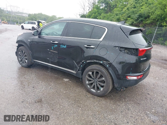 2018 Kia Sportage EX z VIN KNDPNCAC0J7441968, wystawiony jako IAAI lot #42269037 z przebiegiem 113 273 mil mil oraz . Historia ofert i sprzedaży dostępna na DreamBid. Obrazek 3.