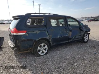 2012 Toyota Sienna LE AAS with VIN 5TDKK3DC1CS222623, listed as a Copart auction lot 44510455 with 164,491 mi miles and Salvage Title. Bid and sale history available at carsss.com. Image 3.