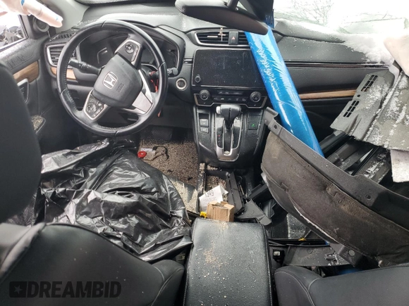 2017 Honda CR-V EX-L with VIN 2HKRW2H87HH621147, listed as a Copart auction lot 43910075 with Not Provided miles and Non Repairable. Bid and sale history available at carsss.com. Image 8.