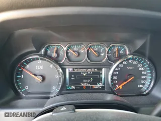 2015 Chevrolet Silverado 1500 LTZ with VIN 3GCUKSEJXFG363774, listed as a Copart auction lot 48689495 with 74,233 mi miles and Salvage Title. Bid and sale history available at carsss.com. Image 9.