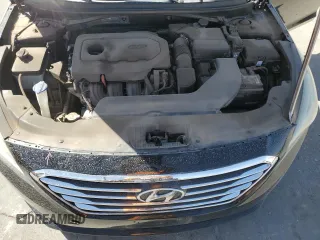 2016 Hyundai Sonata SE with VIN 5NPE24AF0GH419165, listed as a Copart auction lot 48587005 with 34,499 mi miles and Salvage Title. Bid and sale history available at carsss.com. Image 11.