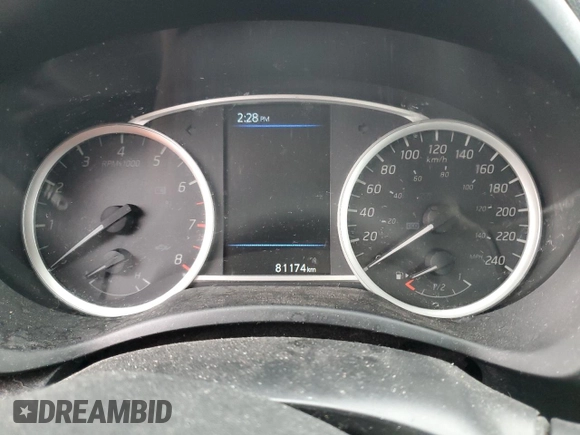 2019 Nissan Sentra S with VIN 3N1AB7AP7KY388536, listed as a Copart auction lot 83141034 with 81,174 mi miles and Salvage title. Bid and sale history available at DreamBid. Image 9.
