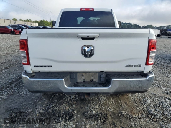 2022 Ram 2500 Big Horn with VIN 3C6UR5DL6NG119819, listed as a Copart auction lot 50432095 with 138,070 mi miles and Clean Title. Bid and sale history available at carsss.com. Image 6.