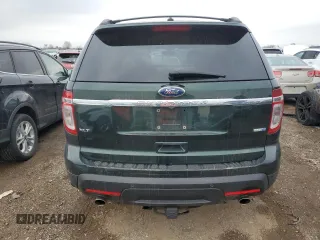2013 Ford Explorer XLT with VIN 1FM5K8D87DGB51909, listed as a Copart auction lot 52037275 with 115,493 mi miles and Salvage Title. Bid and sale history available at carsss.com. Image 6.