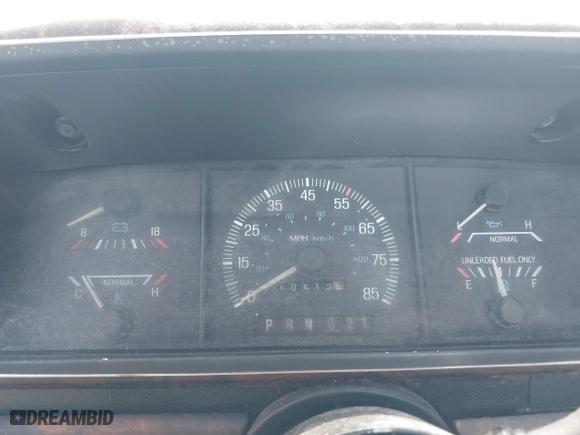 1990 Ford 1/2 Ton Trucks with VIN 1FTEF15Y3LLB01819, listed as a IAAI auction lot 42116130 with 505,103 mi miles. Bid and sale history available at carsss.com. Image 7.