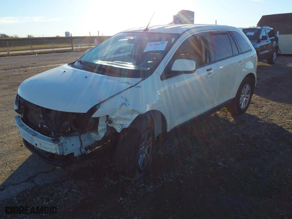 2008 Ford Edge SEL with VIN 2FMDK38C48BA46738, listed as a IAAI auction lot 41109477 with 141,446 mi miles. Bid and sale history available at carsss.com. Image 2.