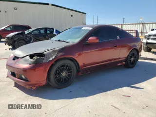 2005 Acura RSX with VIN JH4DC54855S014993, listed as a Copart auction lot 70975864 with 0 mi miles and Salvage Title. Bid and sale history available at carsss.com. Image 1.