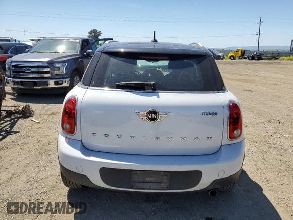 2015 MINI Countryman with VIN WMWZB3C55FWR44759, listed as a Copart auction lot 55836815 with 102,472 mi miles and Salvage title. Bid and sale history available at DreamBid. Image 6.