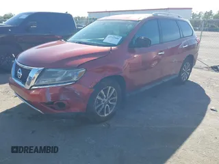 2016 Nissan Pathfinder S with VIN 5N1AR2MN7GC600949, listed as a IAAI auction lot 41261906 with 173,787 mi miles and . Bid and sale history available at DreamBid. Image 17.