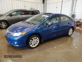 2012 Honda Civic EX with VIN 19XFB2F89CE029795, listed as a Copart auction lot 55648145 with 131,769 mi miles and Non Repairable. Bid and sale history available at DreamBid. Image 1.