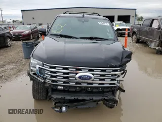 2019 Ford Expedition Max Limited z VIN 1FMJK2AT4KEA72078, wystawiony jako Copart lot #61040514 z przebiegiem Nie podano mil oraz Szkody całkowita. Historia ofert i sprzedaży dostępna na DreamBid. Obrazek 5.