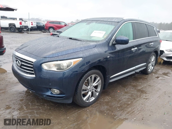 2015 Infiniti QX60 with VIN 5N1AL0MM0FC542517, listed as a IAAI auction lot 41544061 with Not provided miles and . Bid and sale history available at DreamBid. Image 2.