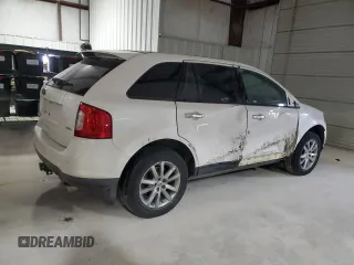 2011 Ford Edge SEL with VIN 2FMDK3JC5BBA43297, listed as a Copart auction lot 46117515 with 164,416 mi miles and Salvage Title. Bid and sale history available at DreamBid. Image 3.