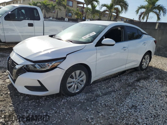 2021 Nissan Sentra S with VIN 3N1AB8BV8MY284952, listed as a Copart auction lot 52714715 with 36,038 mi miles and Non Repairable. Bid and sale history available at DreamBid. Image 1.