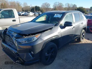 2020 Toyota RAV4 Hybrid XSE with VIN JTME6RFV5LD502382, listed as a IAAI auction lot 41832450 with 55,726 mi miles. Bid and sale history available at carsss.com. Image 17.