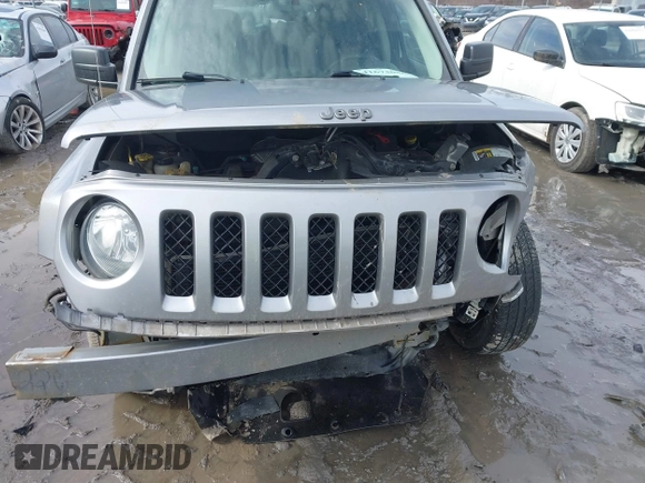 2016 Jeep Patriot Sport with VIN 1C4NJRBB8GD647299, listed as a IAAI auction lot 41673086 with 95,321 mi miles and . Bid and sale history available at DreamBid. Image 6.