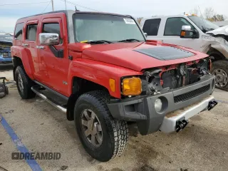 2009 Hummer H3 SUV with VIN 5GTEN13EX98155960, listed as a Copart auction lot 79430484 with 130,042 mi miles and Salvage Title. Bid and sale history available at carsss.com. Image 4.