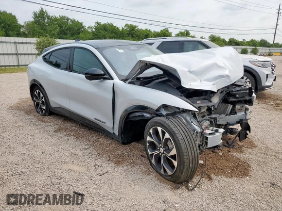 2023 Ford Mustang Mach-E Premium with VIN 3FMTK3SU9PMA96710, listed as a Copart auction lot 57394305 with 12,291 mi miles and Salvage title. Bid and sale history available at DreamBid. Image 4.